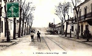 Staoueli - Sortie du Village - 1911